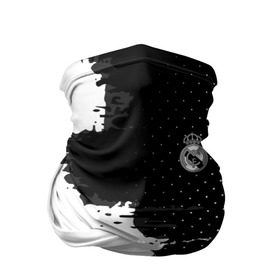 Бандана-труба 3D с принтом Real Madrid uniform black 2018 в Санкт-Петербурге, 100% полиэстер, ткань с особыми свойствами — Activecool | плотность 150‒180 г/м2; хорошо тянется, но сохраняет форму | Тематика изображения на принте: football | soccer | реал мадрид