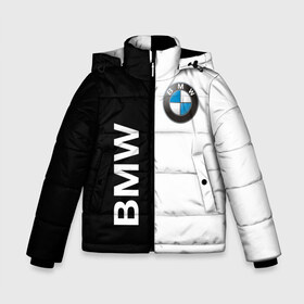 Зимняя куртка для мальчиков 3D с принтом BMW в Санкт-Петербурге, ткань верха — 100% полиэстер; подклад — 100% полиэстер, утеплитель — 100% полиэстер | длина ниже бедра, удлиненная спинка, воротник стойка и отстегивающийся капюшон. Есть боковые карманы с листочкой на кнопках, утяжки по низу изделия и внутренний карман на молнии. 

Предусмотрены светоотражающий принт на спинке, радужный светоотражающий элемент на пуллере молнии и на резинке для утяжки | ag | bayerische | beba | bimmer | bmw | freude am fahren | motoren | werke | автомобиль | баварские моторные заводы | беха | бимер | биммер | бмв | бмвшка | бумер | бэха | машина | немецкий | тачка