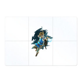 Магнитный плакат 3Х2 с принтом The Legend of Zelda в Санкт-Петербурге, Полимерный материал с магнитным слоем | 6 деталей размером 9*9 см | воин | ганон | зельда | игра | легенда | линк | лук | оружие | приключения | рыцарь | стрела