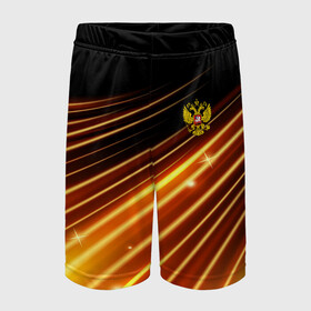 Детские спортивные шорты 3D с принтом Russia Sport 2018 uniform в Санкт-Петербурге,  100% полиэстер
 | пояс оформлен широкой мягкой резинкой, ткань тянется
 | abstraction | grunge | russia | sport | абстракция | герб | краска | русский | символика рф | спорт | спортивный | триколор | униформа | форма | я русский