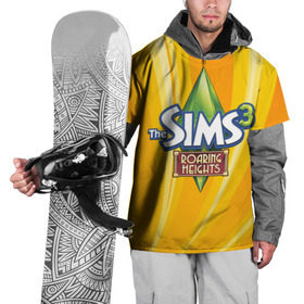 Накидка на куртку 3D с принтом The Sims в Санкт-Петербурге, 100% полиэстер |  | игра | онлайн | симс | симулятор