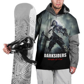 Накидка на куртку 3D с принтом Darksiders: Wrath of War в Санкт-Петербурге, 100% полиэстер |  | Тематика изображения на принте: 