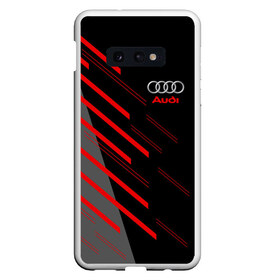 Чехол для Samsung S10E с принтом AUDI SPORT в Санкт-Петербурге, Силикон | Область печати: задняя сторона чехла, без боковых панелей | auto | авто | ауди