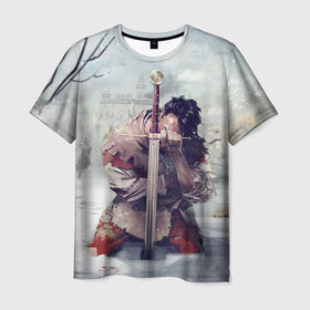 Мужская футболка 3D с принтом Kingdom Come в Санкт-Петербурге, 100% полиэфир | прямой крой, круглый вырез горловины, длина до линии бедер | deliverance | kingdom come