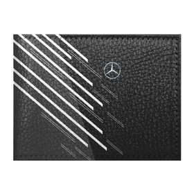 Обложка для студенческого билета с принтом MERCEDES BENZ SPORT в Санкт-Петербурге, натуральная кожа | Размер: 11*8 см; Печать на всей внешней стороне | amg | auto | mercedes | sport | авто | автомобиль | автомобильные | амг | бренд | марка | машины | мерседес | спорт