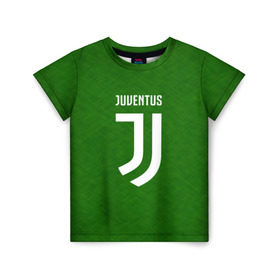 Детская футболка 3D с принтом FC Juventus в Санкт-Петербурге, 100% гипоаллергенный полиэфир | прямой крой, круглый вырез горловины, длина до линии бедер, чуть спущенное плечо, ткань немного тянется | football | soccer | ювентус