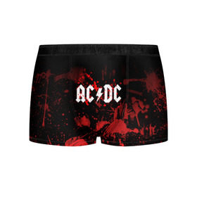 Мужские трусы 3D с принтом AC/DC в Санкт-Петербурге, 50% хлопок, 50% полиэстер | классическая посадка, на поясе мягкая тканевая резинка | Тематика изображения на принте: ac dc | acdc | acdc ас дс | австралийская | ангус янг | асдс | блюз | группа | крис слэйд | метал | молния | музыка | музыканты | певцы | рок | рок н ролл | стиви янг | хард | хардрок | эксл роуз
