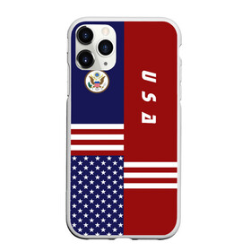 Чехол для iPhone 11 Pro Max матовый с принтом USA (США) в Санкт-Петербурге, Силикон |  | us | usa | америка | американец | американка | американцы | америки | герб | доллар | знак | надпись | патриот | полосы | символ | соединенные | страна | сша | флаг | флага | цвета | штаты