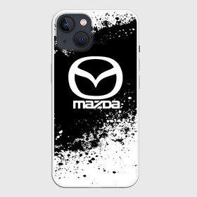 Чехол для iPhone 13 с принтом Mazda abstract sport в Санкт-Петербурге,  |  | auto | automobile | car | machine | mazda | motor | motor car | sport car | автомашина | бренд | легковой автомобиль | мазда | марка | спортивный автомобиль | тачка