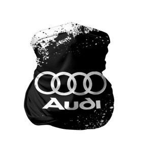 Бандана-труба 3D с принтом Audi abstract sport в Санкт-Петербурге, 100% полиэстер, ткань с особыми свойствами — Activecool | плотность 150‒180 г/м2; хорошо тянется, но сохраняет форму | ауди | кольца | лого | машина
