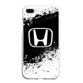 Чехол для iPhone 7Plus/8 Plus матовый с принтом Honda abstract sport в Санкт-Петербурге, Силикон | Область печати: задняя сторона чехла, без боковых панелей | auto | automobile | car | honda | machine | motor | motor car | sport car | автомашина | бренд | легковой автомобиль | марка | спортивный автомобиль | тачка | хонда