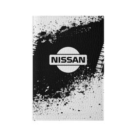 Обложка для паспорта матовая кожа с принтом Nissan abstract sport в Санкт-Петербурге, натуральная матовая кожа | размер 19,3 х 13,7 см; прозрачные пластиковые крепления | motor | nissan | авто | лого | машина | ниссан | тачка