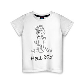 Детская футболка хлопок с принтом Bart Lil Peep в Санкт-Петербурге, 100% хлопок | круглый вырез горловины, полуприлегающий силуэт, длина до линии бедер | Тематика изображения на принте: bart simpson | lil peep | барт симпсоны | лил пип