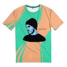 Мужская футболка 3D с принтом Многознаал в Санкт-Петербурге, 100% полиэфир | прямой крой, круглый вырез горловины, длина до линии бедер | 