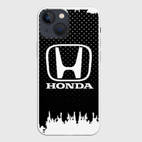 Чехол для iPhone 13 mini с принтом Honda в Санкт-Петербурге,  |  | auto | automobile | car | honda | machine | motor | motor car | sport car | автомашина | бренд | легковой автомобиль | марка | спортивный автомобиль | тачка