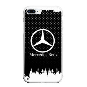 Чехол для iPhone 7Plus/8 Plus матовый с принтом Mercedes-Benz в Санкт-Петербурге, Силикон | Область печати: задняя сторона чехла, без боковых панелей | 