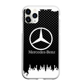 Чехол для iPhone 11 Pro матовый с принтом Mercedes-Benz в Санкт-Петербурге, Силикон |  | 