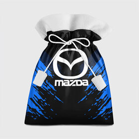 Подарочный 3D мешок с принтом MAZDA SPORT COLLECTION в Санкт-Петербурге, 100% полиэстер | Размер: 29*39 см | Тематика изображения на принте: 
