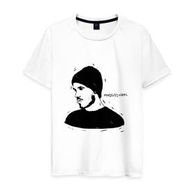 Мужская футболка хлопок с принтом Mnogoznaal_9 в Санкт-Петербурге, 100% хлопок | прямой крой, круглый вырез горловины, длина до линии бедер, слегка спущенное плечо. | mnogoznaal | максим лазин | многознаал