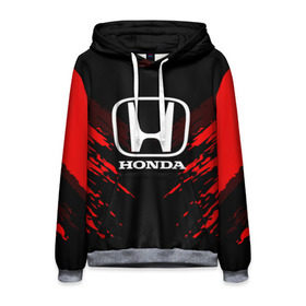 Мужская толстовка 3D с принтом HONDA SPORT COLLECTION в Санкт-Петербурге, 100% полиэстер | двухслойный капюшон со шнурком для регулировки, мягкие манжеты на рукавах и по низу толстовки, спереди карман-кенгуру с мягким внутренним слоем. | auto | automobile | car | honda | machine | motor | motor car | sport car | автомашина | бренд | легковой автомобиль | марка | спортивный автомобиль | тачка | хонда