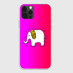 Чехол для iPhone 12 Pro Max с принтом Радужный слоник в Санкт-Петербурге, Силикон |  | детские | животные | слон | слоник | слоны