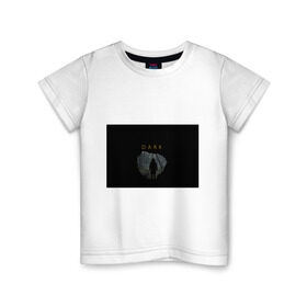 Детская футболка хлопок с принтом dark_3 в Санкт-Петербурге, 100% хлопок | круглый вырез горловины, полуприлегающий силуэт, длина до линии бедер | dark | netflix | тьма