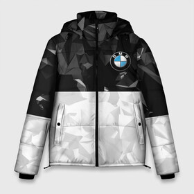 Мужская зимняя куртка 3D с принтом BMW BLACK COLLECTION в Санкт-Петербурге, верх — 100% полиэстер; подкладка — 100% полиэстер; утеплитель — 100% полиэстер | длина ниже бедра, свободный силуэт Оверсайз. Есть воротник-стойка, отстегивающийся капюшон и ветрозащитная планка. 

Боковые карманы с листочкой на кнопках и внутренний карман на молнии. | auto | bmw | motorsport | авто | автомобиль | автомобильные | бмв | бренд | марка | машины | моторспорт | спорт