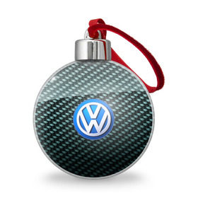 Ёлочный шар с принтом Volkswagen SPORT в Санкт-Петербурге, Пластик | Диаметр: 77 мм | Тематика изображения на принте: 