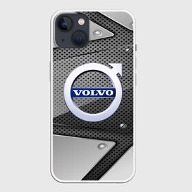 Чехол для iPhone 13 с принтом VOLVO metalic 2018 в Санкт-Петербурге,  |  | auto | automobile | car | carbon | machine | motor | motor car | sport car | volvo | автомашина | бренд | вольво | легковой автомобиль | марка | спортивный автомобиль | тачка