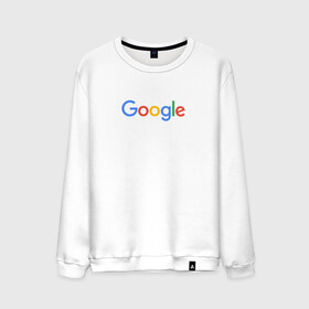 Мужской свитшот хлопок с принтом Google в Санкт-Петербурге, 100% хлопок |  | google