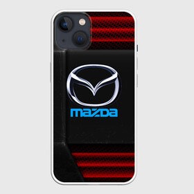 Чехол для iPhone 13 с принтом Mazda auto sport в Санкт-Петербурге,  |  | auto | automobile | car | carbon | machine | mazda | motor | motor car | sport car | автомашина | бренд | легковой автомобиль | мазда | марка | спортивный автомобиль | тачка