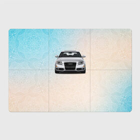 Магнитный плакат 3Х2 с принтом Audi rs4 в Санкт-Петербурге, Полимерный материал с магнитным слоем | 6 деталей размером 9*9 см | audi | авто | автомобиль | ауди