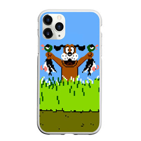 Чехол для iPhone 11 Pro матовый с принтом Duck Hunt в Санкт-Петербурге, Силикон |  | Тематика изображения на принте: 8 bit | 8 бит | dendy | dog | duck | hunt | nes | nintendo | oldschool | pixel art | денди | игра | нинтендо | охота | собака
