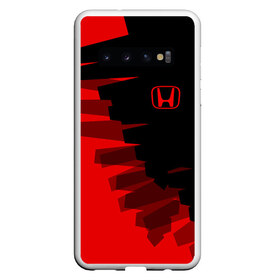 Чехол для Samsung Galaxy S10 с принтом HONDA SPORT в Санкт-Петербурге, Силикон | Область печати: задняя сторона чехла, без боковых панелей | auto | honda | авто | автомобиль | бренд | марка | машины | хонда автомобильные