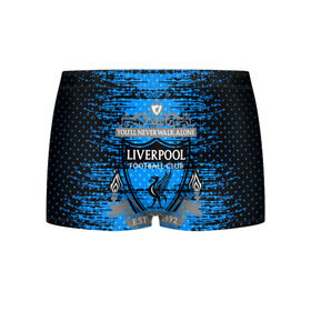 Мужские трусы 3D с принтом Liverpool sport uniform в Санкт-Петербурге, 50% хлопок, 50% полиэстер | классическая посадка, на поясе мягкая тканевая резинка | football | soccer | ливерпуль
