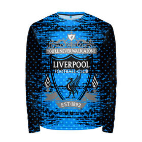 Мужской лонгслив 3D с принтом Liverpool sport uniform в Санкт-Петербурге, 100% полиэстер | длинные рукава, круглый вырез горловины, полуприлегающий силуэт | football | soccer | ливерпуль