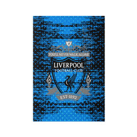 Обложка для паспорта матовая кожа с принтом Liverpool sport uniform в Санкт-Петербурге, натуральная матовая кожа | размер 19,3 х 13,7 см; прозрачные пластиковые крепления | football | soccer | ливерпуль