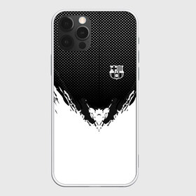 Чехол для iPhone 12 Pro Max с принтом Barcelona black 2018 в Санкт-Петербурге, Силикон |  | Тематика изображения на принте: football | soccer | барселона