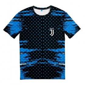 Мужская футболка 3D с принтом Juventus abstract collection в Санкт-Петербурге, 100% полиэфир | прямой крой, круглый вырез горловины, длина до линии бедер | Тематика изображения на принте: football | soccer | ювентус
