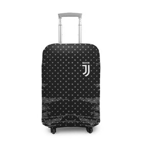 Чехол для чемодана 3D с принтом Juventus abstract collection в Санкт-Петербурге, 86% полиэфир, 14% спандекс | двустороннее нанесение принта, прорези для ручек и колес | Тематика изображения на принте: football | soccer | ювентус