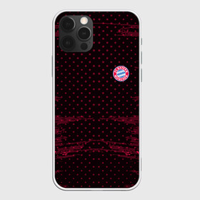 Чехол для iPhone 12 Pro Max с принтом Bayern abstract collection в Санкт-Петербурге, Силикон |  | football | soccer | байерн