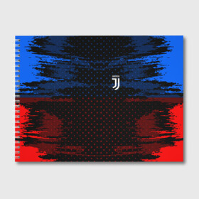 Альбом для рисования с принтом Juventus abstract collection в Санкт-Петербурге, 100% бумага
 | матовая бумага, плотность 200 мг. | Тематика изображения на принте: football | soccer | ювентус