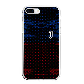 Чехол для iPhone 7Plus/8 Plus матовый с принтом Juventus abstract collection в Санкт-Петербурге, Силикон | Область печати: задняя сторона чехла, без боковых панелей | football | soccer | ювентус