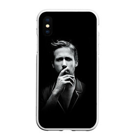 Чехол для iPhone XS Max матовый с принтом Ryan Gosling в Санкт-Петербурге, Силикон | Область печати: задняя сторона чехла, без боковых панелей | Тематика изображения на принте: ryan gosling | актер | райан гослинг