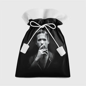 Подарочный 3D мешок с принтом Ryan Gosling в Санкт-Петербурге, 100% полиэстер | Размер: 29*39 см | ryan gosling | актер | райан гослинг