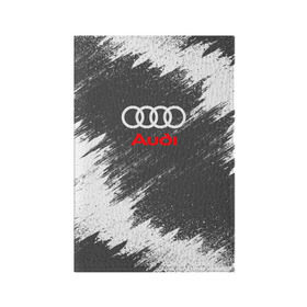 Обложка для паспорта матовая кожа с принтом Audi в Санкт-Петербурге, натуральная матовая кожа | размер 19,3 х 13,7 см; прозрачные пластиковые крепления | audi | auto | car | race | авто | ауди | гонки | краска | краски | марка | машина