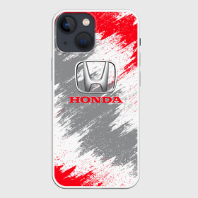 Чехол для iPhone 13 mini с принтом Honda в Санкт-Петербурге,  |  | auto | car | honda | race | авто | гонки | краска | краски | марка | машина | хонда