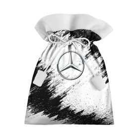 Подарочный 3D мешок с принтом Mercedes в Санкт-Петербурге, 100% полиэстер | Размер: 29*39 см | Тематика изображения на принте: mercedes | мерседес
