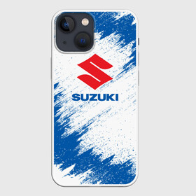 Чехол для iPhone 13 mini с принтом Suzuki в Санкт-Петербурге,  |  | auto | car | race | suzuki | авто | гонки | краска | краски | марка | машина | сузуки
