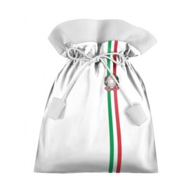 Подарочный 3D мешок с принтом Италия, лента с гербом в Санкт-Петербурге, 100% полиэстер | Размер: 29*39 см | 